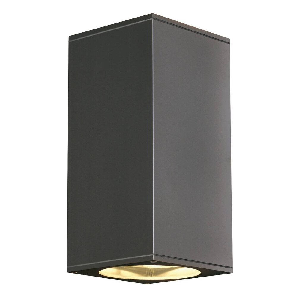 SLV: Innovatieve lichtoplossingen voor de zakelijke klant LED Buiten Wandlamp IP44 - Up Down BIG THEO - Antraciet grijs -2-Lichts AR111 GU10 | 3 jaar garantie SLV: Innovatieve lichtoplossingen voor de zakelijke klant LED Buiten Wandlamp IP44 - Up Down BIG THEO - Antraciet grijs -2-Lichts AR111 GU10 | 3 jaar garantie
