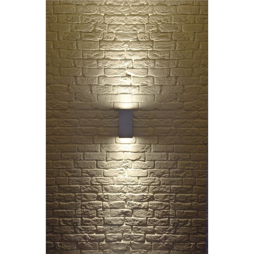 SLV: Innovatieve lichtoplossingen voor de zakelijke klant LED Buiten Wandlamp IP44 - Up Down BIG THEO - Licht grijs -2-Lichts AR111 GU10 | 3 jaar garantie SLV: Innovatieve lichtoplossingen voor de zakelijke klant LED Buiten Wandlamp IP44 - Up Down BIG THEO - Licht grijs -2-Lichts AR111 GU10 | 3 jaar garantie