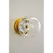 LCB Wandlamp Rond – Art Deco Stijl - Messing Goud - E14 Fitting LCB Wandlamp Rond – Art Deco Stijl - Messing Goud - E14 Fitting