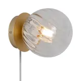 LCB LED Europe Wandlamp Rond – Art Deco Stijl - Messing Goud - E14 Fitting LCB LED Europe Wandlamp Rond – Art Deco Stijl - Messing Goud - E14 Fitting