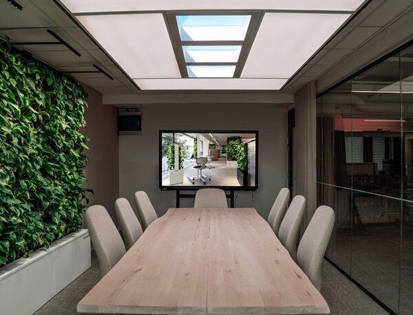 Philips LED Verlichting | Officieel distributeur Dimbaar DALI LED SKY Paneel NatureConnect skylight 75W 6600Lm - TW Tunable White | 60x60cm - Dali-2 Dimbaar - Wieland GST18i5 Philips LED Verlichting | Officieel distributeur Dimbaar DALI LED SKY Paneel NatureConnect skylight 75W 6600Lm - TW Tunable White | 60x60cm - Dali-2 Dimbaar - Wieland GST18i5