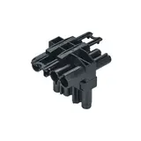 Wieland GST18i4 T-Splitter - T-Stuk 4-polig | 1x Male 2x Female connector - Type 92.040.1053.1 Wieland GST18i4 T-Splitter - T-Stuk 4-polig | 1x Male 2x Female connector - Type 92.040.1053.1