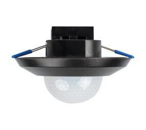 Kanlux Aanwezigheidssensor - Zwart SENTO - PIR sensor 360D - 111MM Inbouw / Opbouw | Max 2000W - Zaagmaat 66MM Kanlux Aanwezigheidssensor - Zwart SENTO - PIR sensor 360D - 111MM Inbouw / Opbouw | Max 2000W - Zaagmaat 66MM
