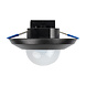 Kanlux Aanwezigheidssensor - Zwart SENTO - PIR sensor 360D - 111MM Inbouw / Opbouw  | Max 2000W - Zaagmaat 66MM