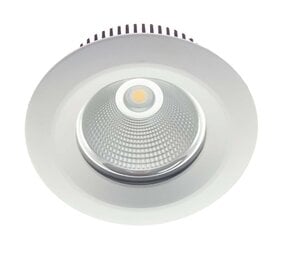 Macbright LED IP54 Downlight Pluto 205MM - Wit - 9.2W 1100Lm - 3000K 830 Warm Wit | Zaagmaat 165MM + Wieland GST18i3