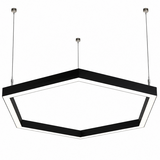 LCB Hexagon 1200x1039mm - 3000K 5400Lm - triac dimbare driver - 2m. Ophangstaalkabel - 2m . Aansluitsnoer - 5 jaar garantie. LCB Hexagon 1200x1039mm - 3000K 5400Lm - triac dimbare driver - 2m. Ophangstaalkabel - 2m . Aansluitsnoer - 5 jaar garantie.
