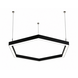 LCB LED Europe  Hexagon  1200x1039mm - 3000K 5400Lm -  Dali driver -  2m. Ophangstaalkabel  -  2m . Aansluitsnoer - 5 jaar garantie.