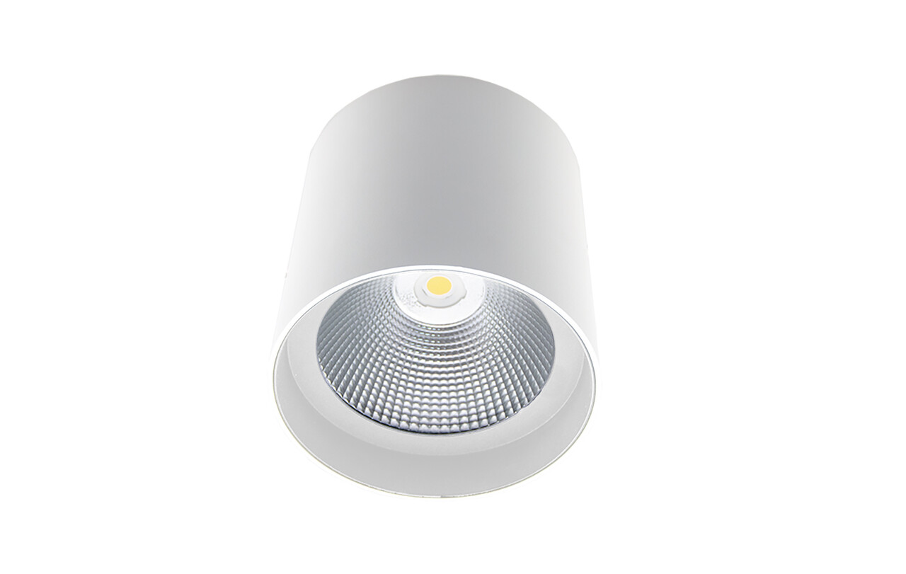 Macbright LED Plafondspot IP65 - TUBE MOD Downlight Wit  - 16.5W 2500Lm - 3000K 930 Warm Wit  |  200mm