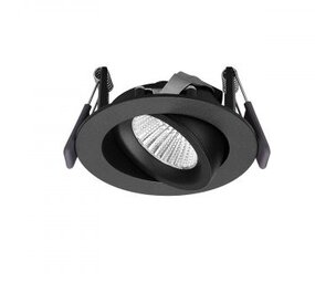 LCB LED Europe LED Inbouwspot Zwart - 94mm - IP54 - 9W 680Lm - DTW 1800-3000K Dim To warm | Zaagmaat Ø83mm - Dimtone Dimbaar 230v LCB LED Europe LED Inbouwspot Zwart - 94mm - IP54 - 9W 680Lm - DTW 1800-3000K Dim To warm | Zaagmaat Ø83mm - Dimtone Dimbaar 230v