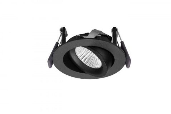 LCB LED Europe LED Inbouwspot Zwart - 94mm - IP54 - 9W 680Lm - DTW 1800-3000K Dim To warm | Zaagmaat Ø83mm - Dimtone Dimbaar 230v LCB LED Europe LED Inbouwspot Zwart - 94mm - IP54 - 9W 680Lm - DTW 1800-3000K Dim To warm | Zaagmaat Ø83mm - Dimtone Dimbaar 230v