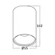 Braytron LED Plafondspot GU10 - Mat Wit - Ø55x102mm - IP20 | Aluminium - Excl. Lichtbron Braytron LED Plafondspot GU10 - Mat Wit - Ø55x102mm - IP20 | Aluminium - Excl. Lichtbron
