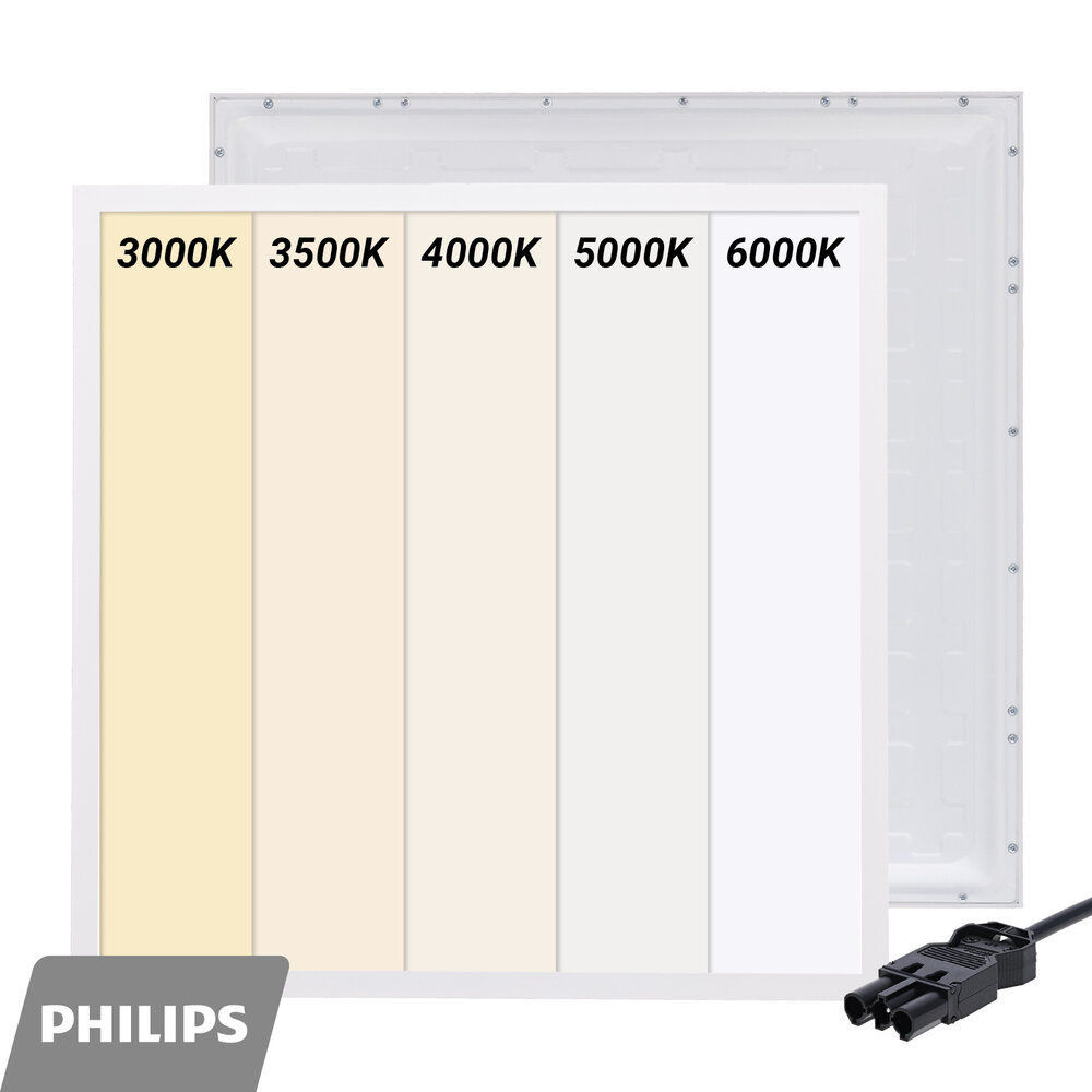 LCB LED Paneel 60x60cm - 30W 4050lm - UGR<19 - 5-CCT - Philips Driver | GST18i3 Compatibel
