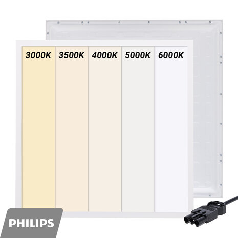 LCB LED Paneel 60x60cm - 30W 4050lm - UGR<19 - 5-CCT - Philips Driver | GST18i3 Compatibel
