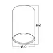 Braytron LED Plafondspot GU10 - Zwart - Ø55x102mm - IP20 | Aluminium - Excl. Lichtbron Braytron LED Plafondspot GU10 - Zwart - Ø55x102mm - IP20 | Aluminium - Excl. Lichtbron