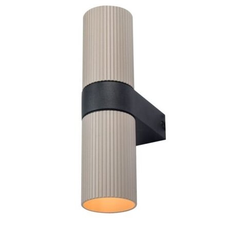 Artdelight LED Wandlamp IP20 - Up Down Light - LINEA Zand - 2x GU10 Fitting Artdelight LED Wandlamp IP20 - Up Down Light - LINEA Zand - 2x GU10 Fitting