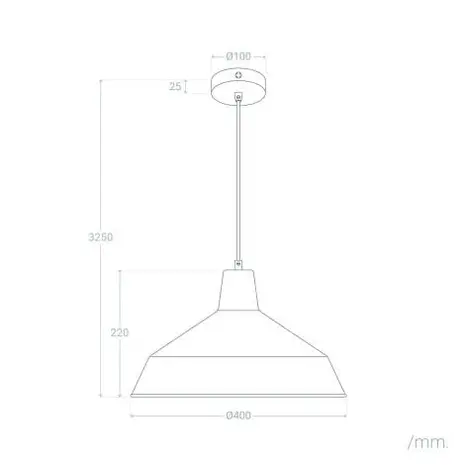 LCB LED Europe Hanglamp Meistter - 3200 x Ø400 mm - Zwart - Metaal | IP20 LCB LED Europe Hanglamp Meistter - 3200 x Ø400 mm - Zwart - Metaal | IP20