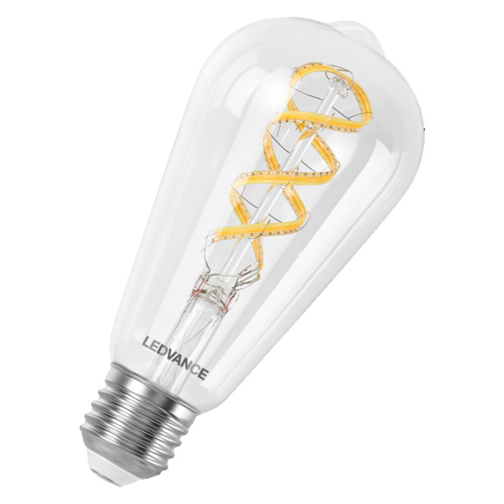 Ledvance Zakelijk: Professionele LED Verlichting & Armaturen Smart+ Mater E27 ST64 4.8W 470lm - 827-865 Afstembaar Wit | RGBW - Dimbaar - Vervangt 40W Ledvance Zakelijk: Professionele LED Verlichting & Armaturen Smart+ Mater E27 ST64 4.8W 470lm - 827-865 Afstembaar Wit | RGBW - Dimbaar - Vervangt 40W