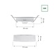 Spectrum voor de installateur LED Downlight Inbouw / opbouw IP20 - 6W 560Lm - 4000K 840 Koel Wit | Zaagmaat 95MM Spectrum voor de installateur LED Downlight Inbouw / opbouw IP20 - 6W 560Lm - 4000K 840 Koel Wit | Zaagmaat 95MM
