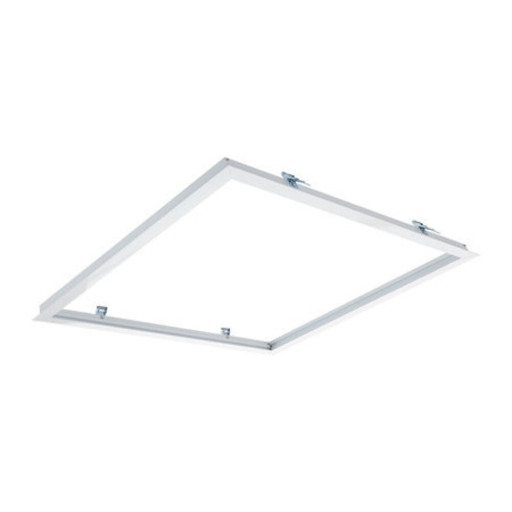 LCB LED Europe LED Paneel inbouw - 60x60cm Afdekframe Wit - Zaagmaat 613x613mm - Buitenmaat 635x635mm LCB LED Europe LED Paneel inbouw - 60x60cm Afdekframe Wit - Zaagmaat 613x613mm - Buitenmaat 635x635mm