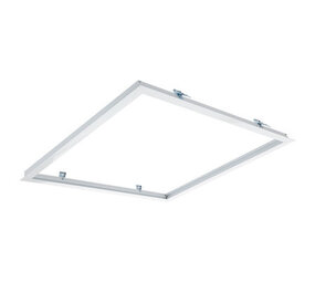 LCB LED Europe LED Paneel inbouw - 60x60cm Afdekframe Wit - Zaagmaat 613x613mm - Buitenmaat 635x635mm LCB LED Europe LED Paneel inbouw - 60x60cm Afdekframe Wit - Zaagmaat 613x613mm - Buitenmaat 635x635mm