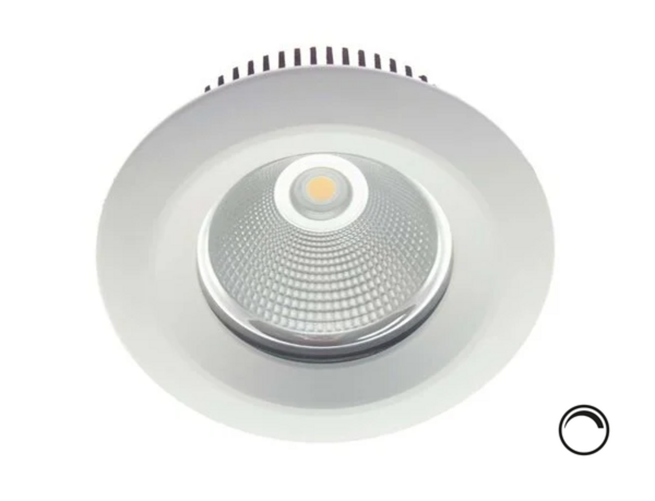 Macbright Dimbare LED Downlight IP54 - PLUTO Mini 165MM   Wit - 9.3W 1100Lm- 4000K 840  Warm wit |  TRIAC DIM - Zaagmaat 125MM + Wieland GST18i3