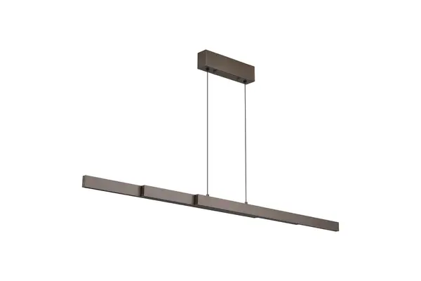 Searchlight LED Hanglamp Brons/Koffie - 39W 4000Lm - 2700K/4000K/6000K CCT - Dimbaar | Verstelbaar 95-150CM Searchlight LED Hanglamp Brons/Koffie - 39W 4000Lm - 2700K/4000K/6000K CCT - Dimbaar | Verstelbaar 95-150CM