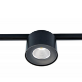 Macbright LED Railspot 3Fase Mat Zwart - Opbouw armatuur - MOD Downlight 160MM - 15.4W 2000Lm - 3000K 930 Warm Wit | Incl. 3-fase connector - Universeel Macbright LED Railspot 3Fase Mat Zwart - Opbouw armatuur - MOD Downlight 160MM - 15.4W 2000Lm - 3000K 930 Warm Wit | Incl. 3-fase connector - Universeel