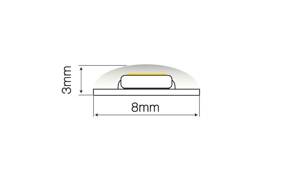 LED line verlichting - Betaalbare Professionele LED Oplossingen LED Strip IP65 - 24V - 5 meter 8MM - 600 SMD2835 - 9,6W - 4000K Koel wit licht | 960lm/m - 3 jaar garantie LED line verlichting - Betaalbare Professionele LED Oplossingen LED Strip IP65 - 24V - 5 meter 8MM - 600 SMD2835 - 9,6W - 4000K Koel wit licht | 960lm/m - 3 jaar garantie