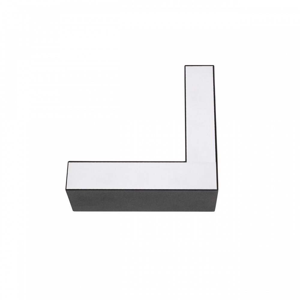 Spectrum voor de installateur LED Pendelarmatuur Hoekstuk L- Connector - Zwart Allday - 8W 1160Lm - 4000K 840 Koel Wit | UGR19 Prisma - 202X202X74 MM Spectrum voor de installateur LED Pendelarmatuur Hoekstuk L- Connector - Zwart Allday - 8W 1160Lm - 4000K 840 Koel Wit | UGR19 Prisma - 202X202X74 MM