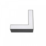 Spectrum voor de installateur LED Pendelarmatuur Hoekstuk L- Connector - Zwart Allday - 8W 1160Lm - 3000K 930 Warm Wit | UGR20 Opaal- 202X202X74 MM Spectrum voor de installateur LED Pendelarmatuur Hoekstuk L- Connector - Zwart Allday - 8W 1160Lm - 3000K 930 Warm Wit | UGR20 Opaal- 202X202X74 MM
