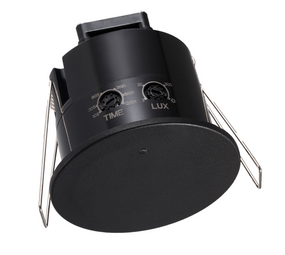 LCB LED Europe Inbouw Aanwezigheidsssensor IP54 - Zwart - 85MM | microwave-sensor - Zaagmaat 76MM - max. 1200W - 230V LCB LED Europe Inbouw Aanwezigheidsssensor IP54 - Zwart - 85MM | microwave-sensor - Zaagmaat 76MM - max. 1200W - 230V