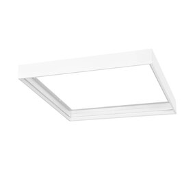SLV: Innovatieve lichtoplossingen voor de zakelijke klant SLV PANEL 600 Opbouw Montageframe - Wit - Staal - Voor LED Panelen | 600x600x63mm SLV: Innovatieve lichtoplossingen voor de zakelijke klant SLV PANEL 600 Opbouw Montageframe - Wit - Staal - Voor LED Panelen | 600x600x63mm