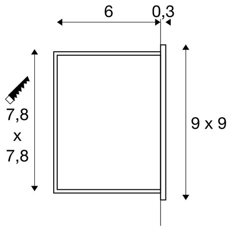 SLV: Innovatieve lichtoplossingen voor de zakelijke klant SLV MOBALA LED Wandinbouwlamp - Wit - 1.3W 14Lm - 3000K Warm Wit - CRI80 - IP20 | 90x90mm SLV: Innovatieve lichtoplossingen voor de zakelijke klant SLV MOBALA LED Wandinbouwlamp - Wit - 1.3W 14Lm - 3000K Warm Wit - CRI80 - IP20 | 90x90mm