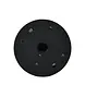 Braytron LED Plafondspot IP20 - TUBE 200MM - Rond Zwart 1- Lichts |  GU10 fitting - 55MM - 230v - excl. lichtbron