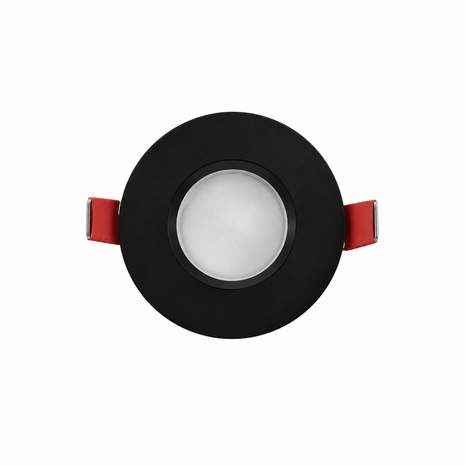 LCB Inbouwarmatuur Rond Zwart | Buitenmaat Ø84mm | Zaagmaat 60mm | IP65 LCB Inbouwarmatuur Rond Zwart | Buitenmaat Ø84mm | Zaagmaat 60mm | IP65