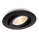 LCB LED Inbouwspot Dimbaar Zwart | 5W 630lm | 2700K 827 Warm Wit | IP65 | Zaagmaat 68-74mm LCB LED Inbouwspot Dimbaar Zwart | 5W 630lm | 2700K 827 Warm Wit | IP65 | Zaagmaat 68-74mm