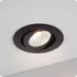 LED Inbouwspot Dimbaar Zwart | 5W 630lm | 2700K 827 Warm Wit | IP65 | Zaagmaat 68-74mm - Geschikt voor badkamer