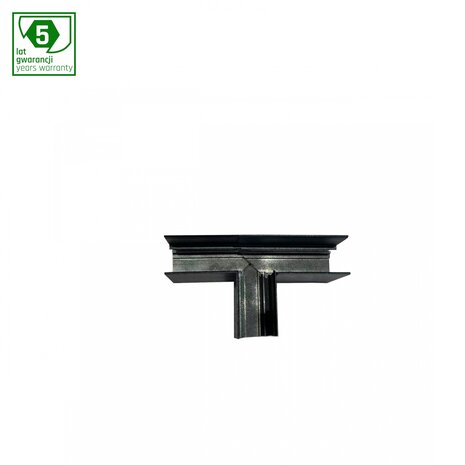 Spectrum voor de installateur SYSTEM SHIFT Horizontale T-Connector - Zwart - 48V Railsysteem Spectrum voor de installateur SYSTEM SHIFT Horizontale T-Connector - Zwart - 48V Railsysteem