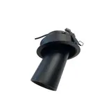 LCB LED Europe Dimbare LED Inbouw richtspot - Rond 92mm - Zwart - 10W 900Lm - 2700K 927 Warm Wit | IN OUT Downlight - TRIAC DIM - 36D - Zaagmaat 82MM LCB LED Europe Dimbare LED Inbouw richtspot - Rond 92mm - Zwart - 10W 900Lm - 2700K 927 Warm Wit | IN OUT Downlight - TRIAC DIM - 36D - Zaagmaat 82MM