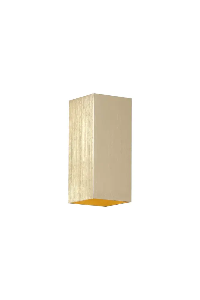 Searchlight Wandlamp DON - Up Down GU10 - Goud Aluminium - IP20 | Dimbaar