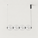 Aromas LED Hanglamp Ludo - 30W 1520Lm - 2700K Warm Wit - TRIAC Dimbaar - Transparant Glas - Mat Zwart Aromas LED Hanglamp Ludo - 30W 1520Lm - 2700K Warm Wit - TRIAC Dimbaar - Transparant Glas - Mat Zwart