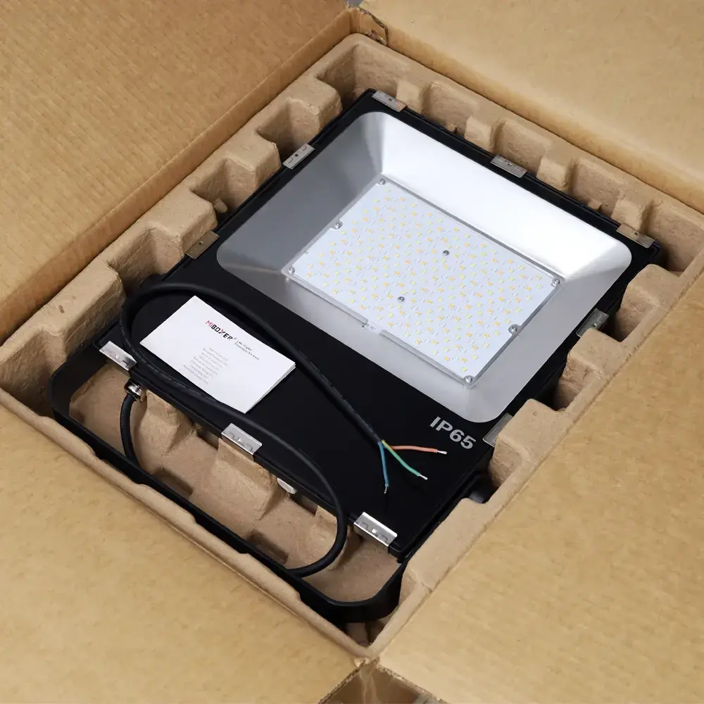 Mi-Light MiBoxer LED Schijnwerper FUTT07ZR - 100W 10000Lm - RGB+CCT 2700K-6500K - Zigbee 3.0 + 2.4G - IP65 Mi-Light MiBoxer LED Schijnwerper FUTT07ZR - 100W 10000Lm - RGB+CCT 2700K-6500K - Zigbee 3.0 + 2.4G - IP65