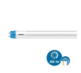 Philips LED Verlichting | Officieel distributeur LED Buis 150cm - T8 (EM/Mains) CorePro Ultra Output - 24.9W 3500Lm - 3CCT 3000-6500K 830-840-865 | Multi Color Switch - Vervangt 58W Philips LED Verlichting | Officieel distributeur LED Buis 150cm - T8 (EM/Mains) CorePro Ultra Output - 24.9W 3500Lm - 3CCT 3000-6500K 830-840-865 | Multi Color Switch - Vervangt 58W