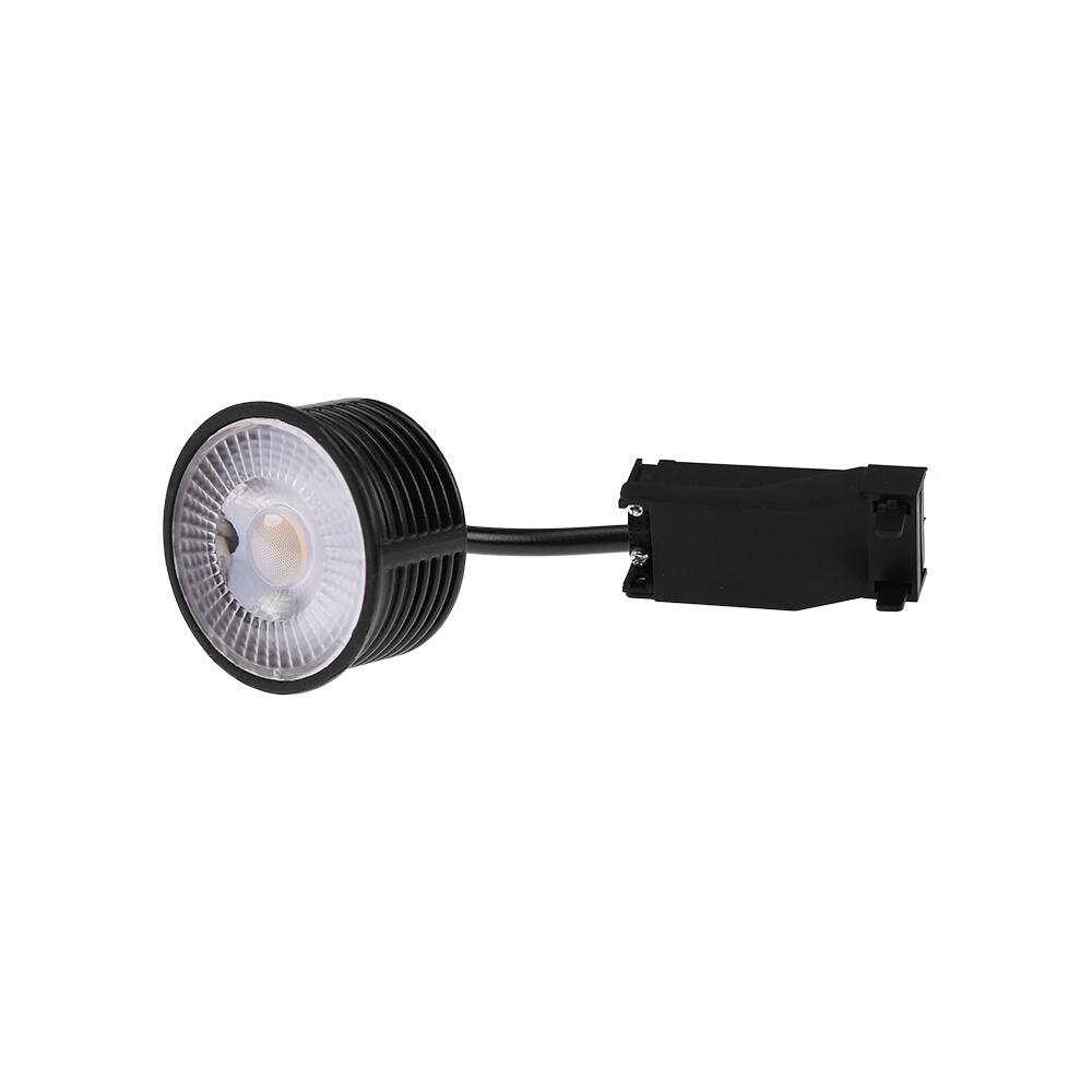 LCB LED Europe LED Spot 50mm Zwart - 5W - Dim to Warm 2000K-2700K - 38° - Extra Laag - 230V LCB LED Europe LED Spot 50mm Zwart - 5W - Dim to Warm 2000K-2700K - 38° - Extra Laag - 230V
