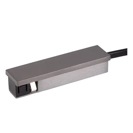 Lucide LED 48V LINIAL Spanningsrail toebehoren - Start blok | Geborsteld Gun Metal - Geschikt voor externe voeding Lucide LED 48V LINIAL Spanningsrail toebehoren - Start blok | Geborsteld Gun Metal - Geschikt voor externe voeding