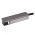 LED 48V LINIAL Spanningsrail toebehoren - Start blok | Geborsteld Gun Metal - Geschikt voor externe voeding LED 48V LINIAL Spanningsrail toebehoren - Start blok | Geborsteld Gun Metal - Geschikt voor externe voeding
