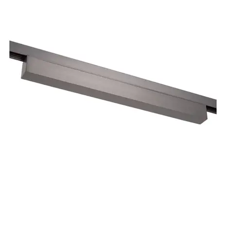 Lucide LED 48V LINIAL Spanningsrail toebehoren - Begin voeding 200W | Geborsteld Gun Metal - Magnetisch Lucide LED 48V LINIAL Spanningsrail toebehoren - Begin voeding 200W | Geborsteld Gun Metal - Magnetisch