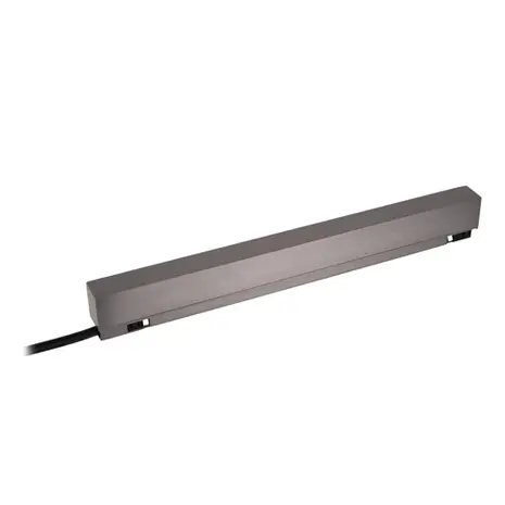 Lucide LED 48V LINIAL Spanningsrail toebehoren - Begin voeding 200W | Geborsteld Gun Metal - Magnetisch Lucide LED 48V LINIAL Spanningsrail toebehoren - Begin voeding 200W | Geborsteld Gun Metal - Magnetisch