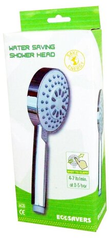 Waterbesparende Douchekop - 4-7L/Min - Luxe Chroom | Bespaart Water & Energie Waterbesparende Douchekop - 4-7L/Min - Luxe Chroom | Bespaart Water & Energie