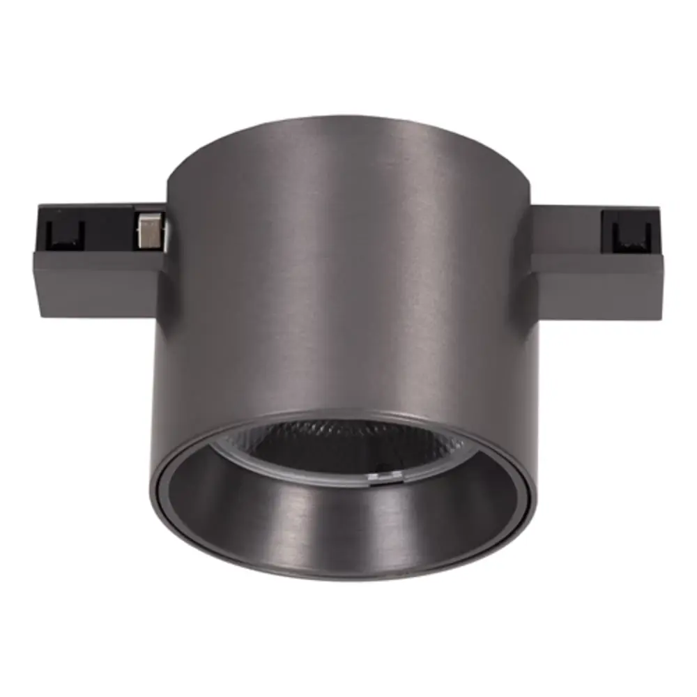 Lucide LED 48V LINIAL Lux Railspot Downlight 70MM - Geborsteld Gun Metal - 8W 700Lm | 60MM Hoog - 2700-4000K TW - Magnetisch Lucide LED 48V LINIAL Lux Railspot Downlight 70MM - Geborsteld Gun Metal - 8W 700Lm | 60MM Hoog - 2700-4000K TW - Magnetisch